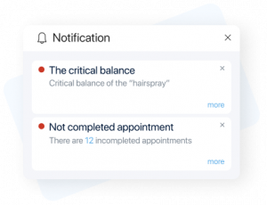 notification in crm system