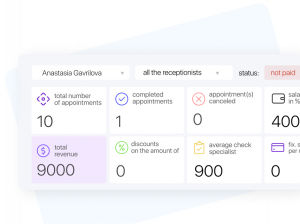 records in crm system for detistry MOCRM